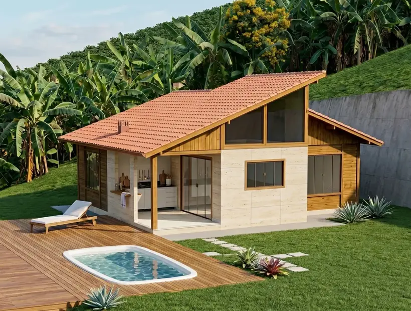 Casa de madeira na Grande Vitória: como começar pelo catálogo