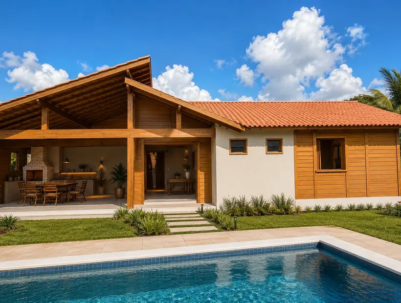 Prazo de uma casa de madeira: o que pode influenciar a entrega
